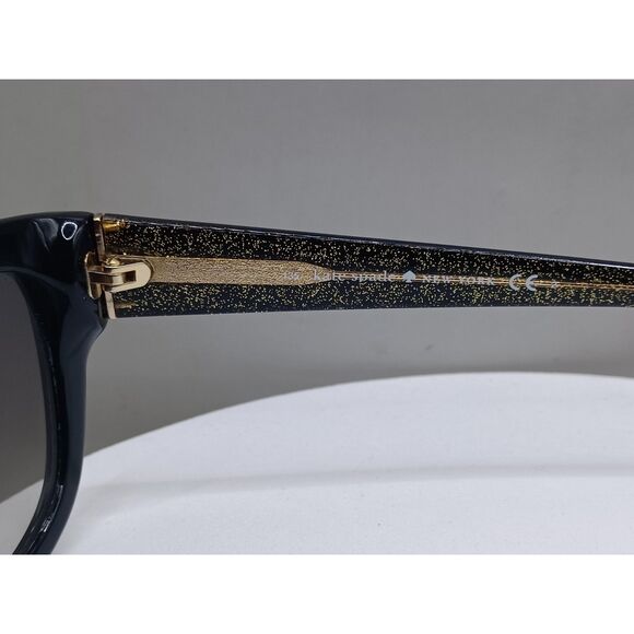 Kate Spade New York Johanna/S 53-17-135 Black and Gold Square Frame Sunglasses - Picture 15 of 16